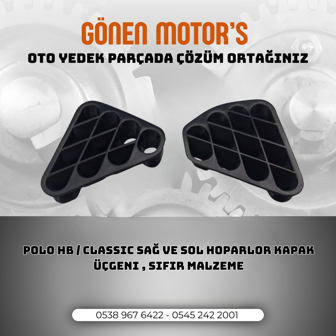 037 - VOLKSWAGENE POLO HOPARLÖR KAPAK ÜÇGENİ SAĞ VE SOL